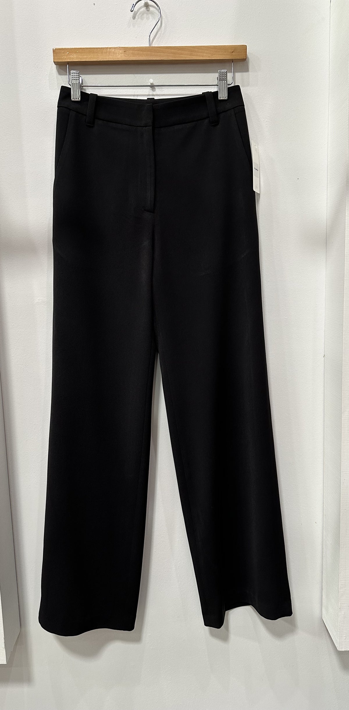 Solid Capris Wide Leg Pants