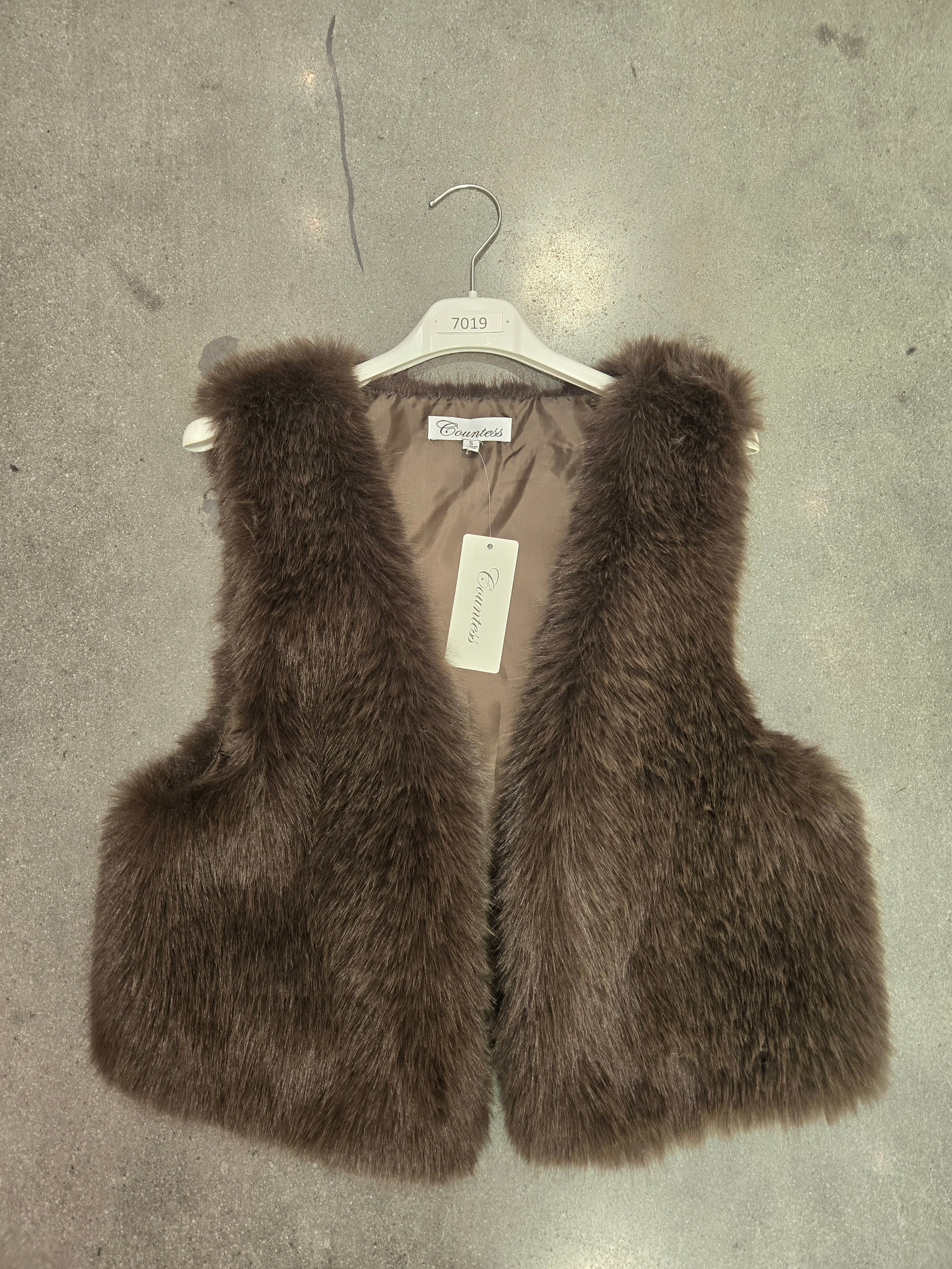 Faux Fur Vest