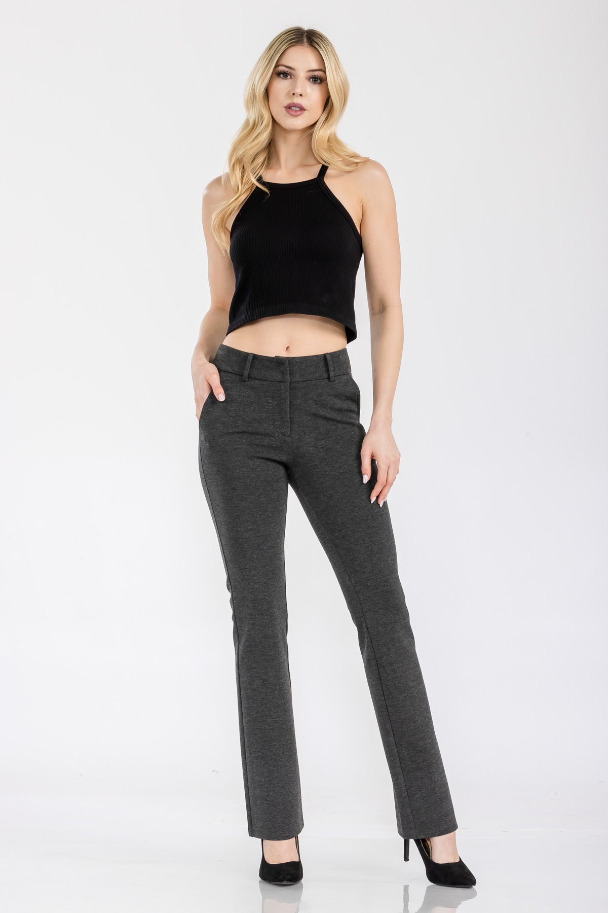 PONTE BOOT CUT PANT