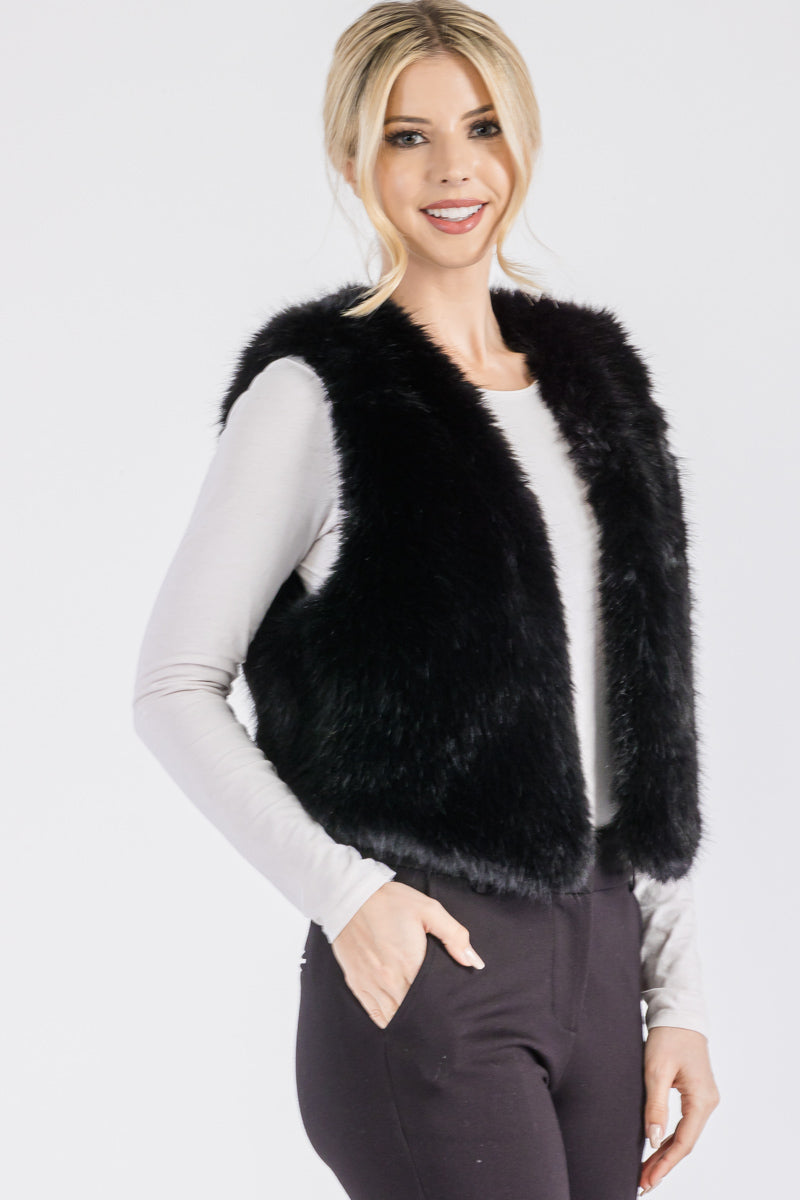 Faux Fur Vest