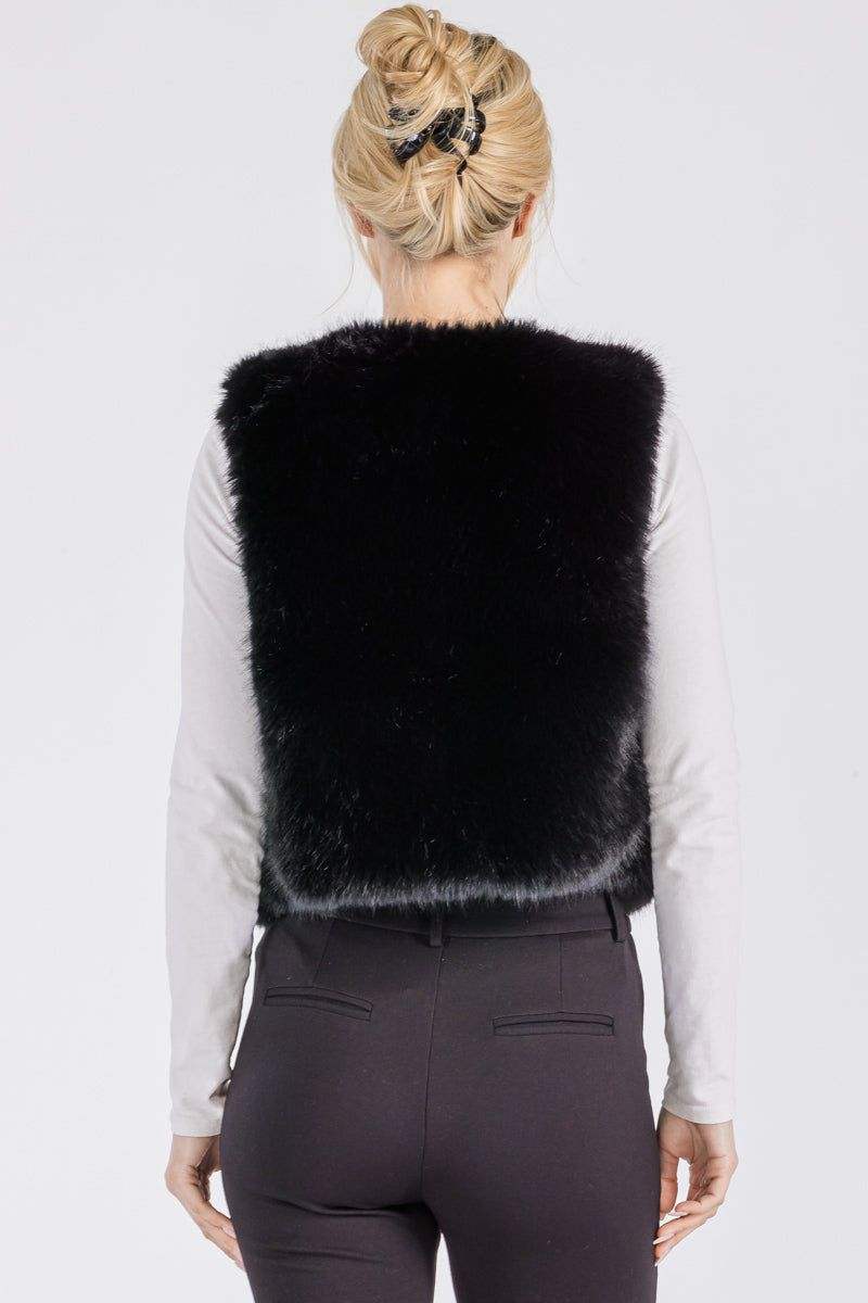 Faux Fur Vest