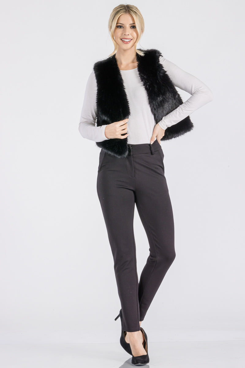 Faux Fur Vest