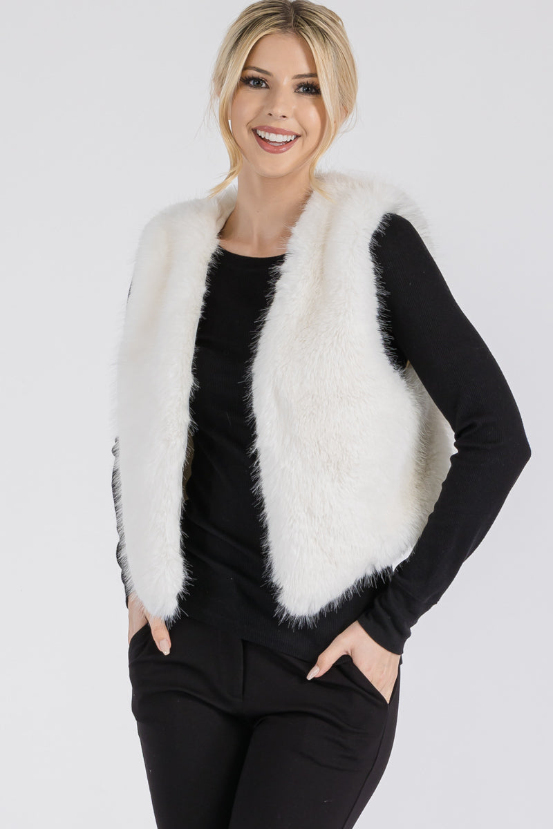 Faux Fur Vest