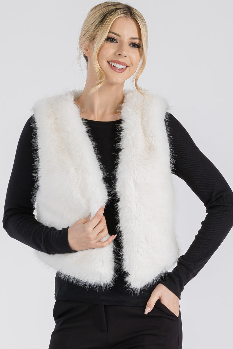 Faux Fur Vest