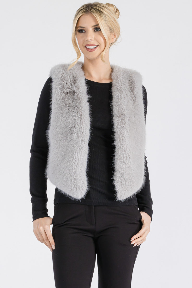 Faux Fur Vest