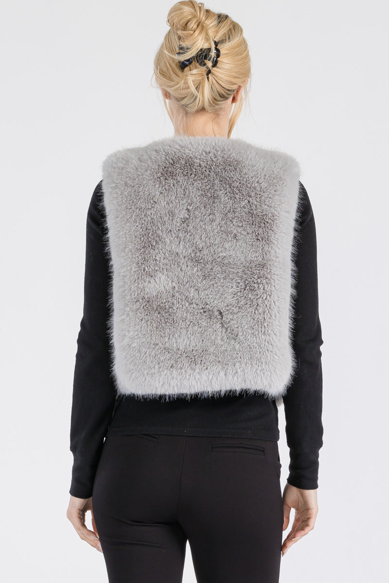 Faux Fur Vest