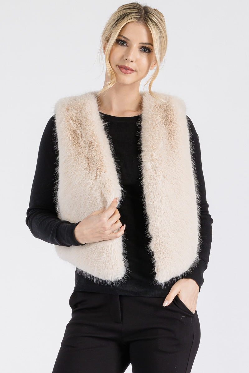 Faux Fur Vest