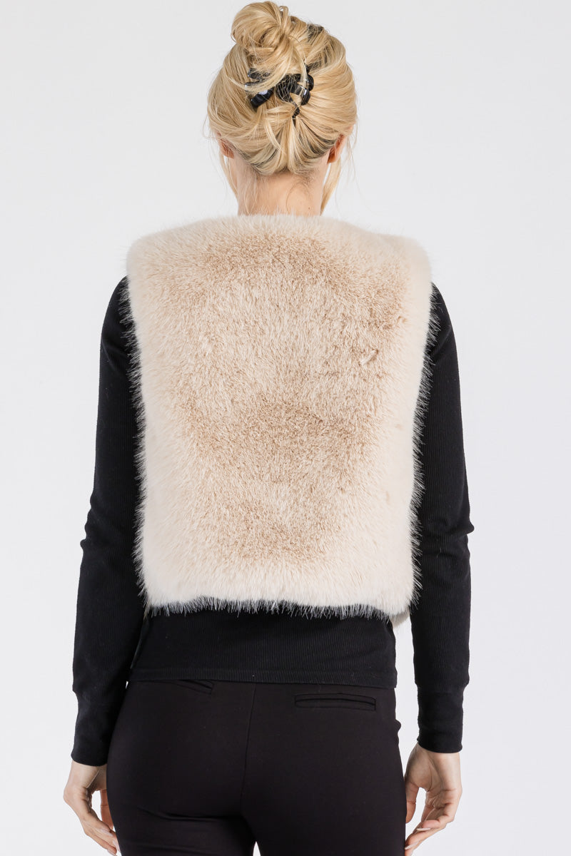 Faux Fur Vest