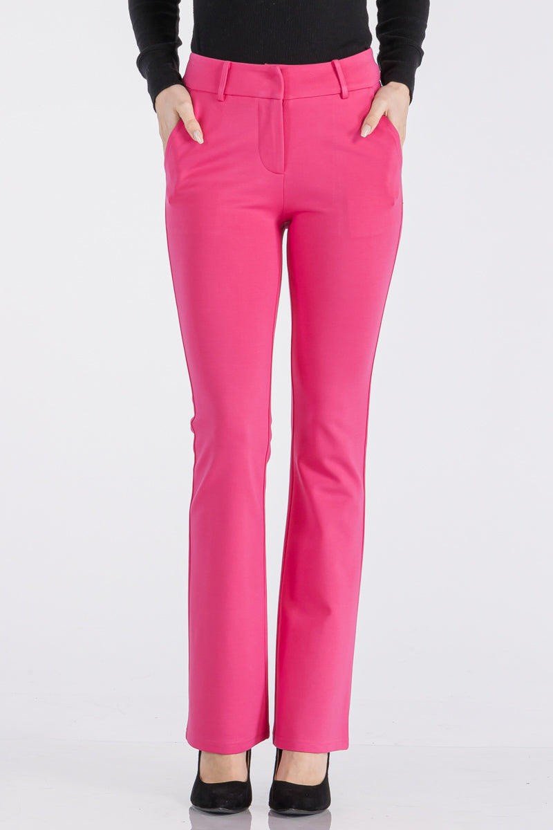 PONTE BOOT CUT PANT