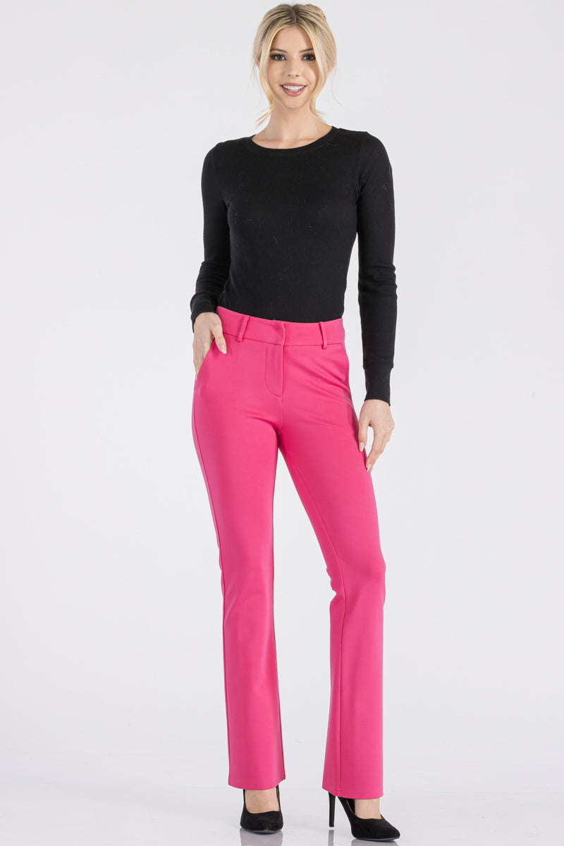 PONTE BOOT CUT PANT