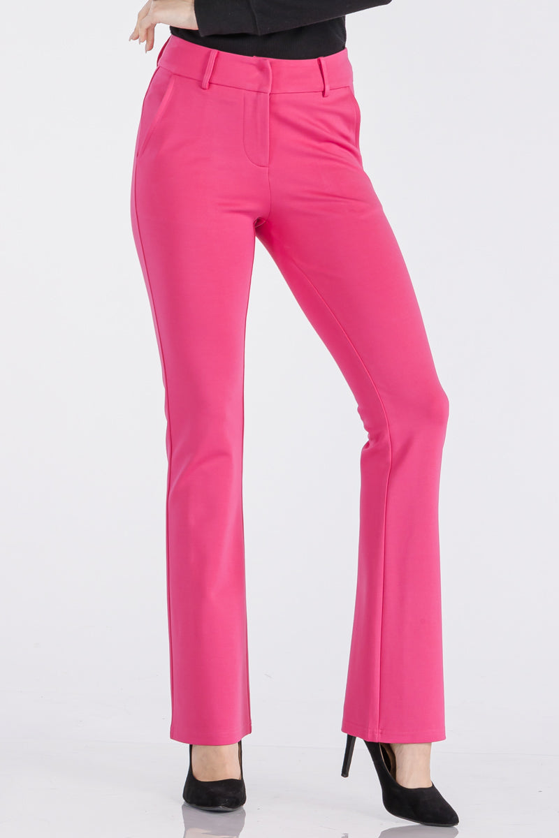 PONTE BOOT CUT PANT